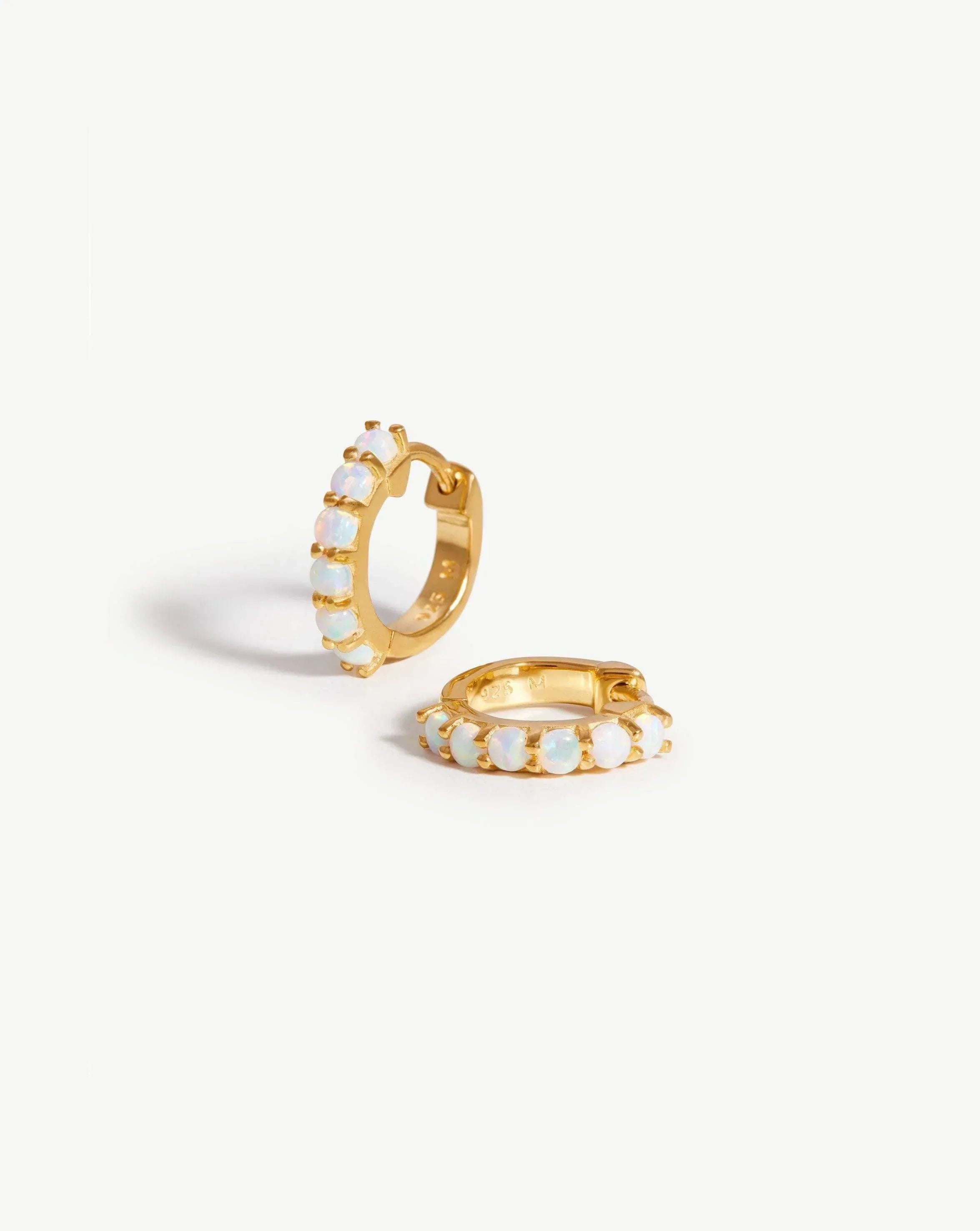 Gemstone Huggie Hoop Earrings - Dainty Minimalist Huggies for Women - Perfect for Everyday Wear & Special Occasions
