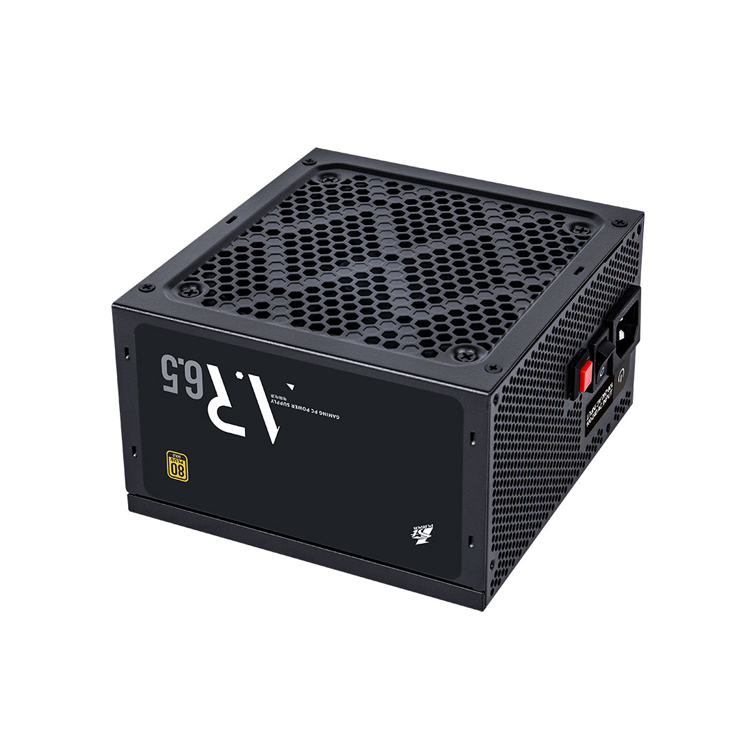 1st Player PS 650AR Armour Series 80 Plus Gold Certified 650W Fully Modular Power Supply PSU - Perfect for Gaming PCs, Workstations & High-Performance Builds