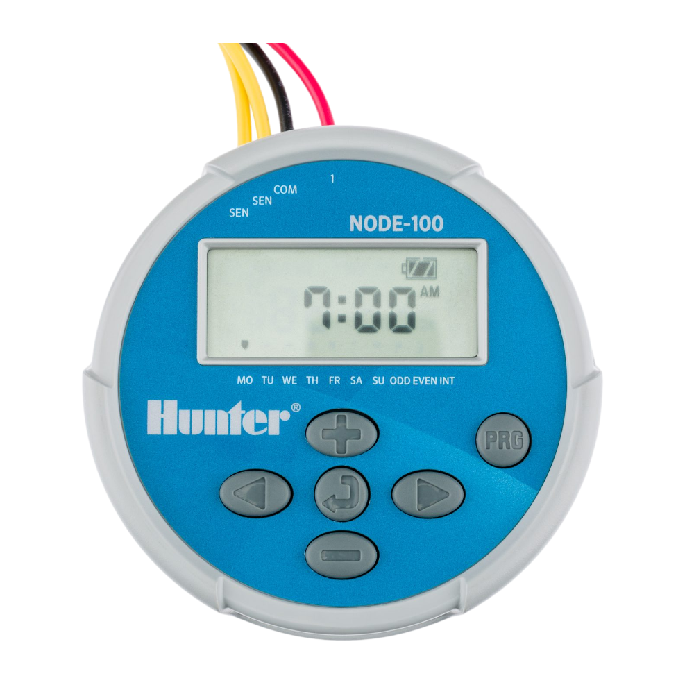 Hunter NODE Battery Operated Smart Irrigation Controller - Compatible with Hunter X2, XC, and Pro-C Models | Perfect for Lawn, Garden, and Landscape Watering Systems
