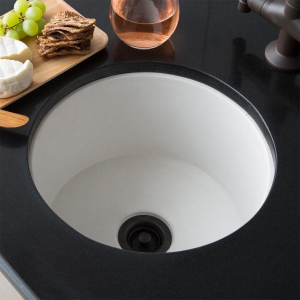 Native Trails Malibu NativeStone® Concrete Bar & Prep Sink - Durable Kitchen Island Sink for Entertaining & Food Prep