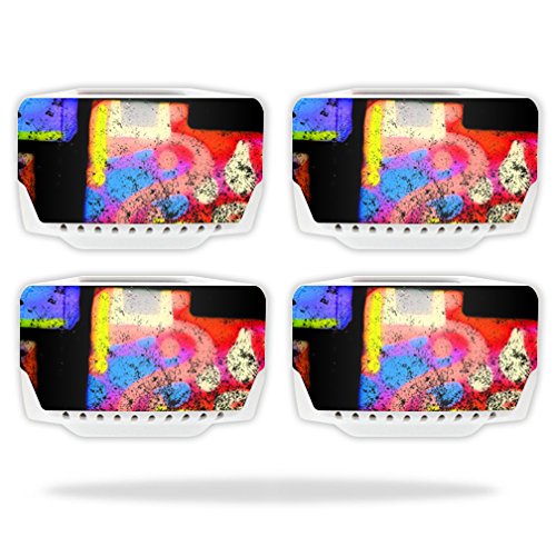 MightySkins Compatible with Blade Chroma Drone Battery (4 Pack) - Durable Vinyl Wrap Cover Sticker Skins in Loud Graffiti Design - Perfect for Drone Enthusiasts and Customization Lovers