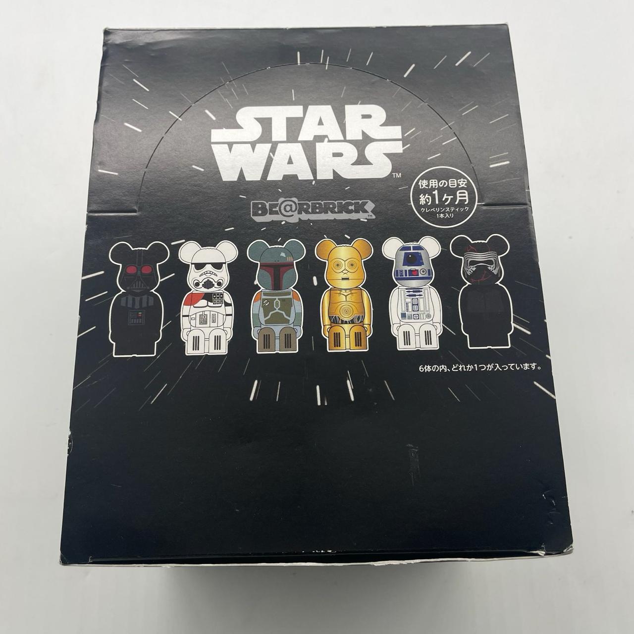BE@RBRICK Cleverin Bearbrick Star Wars 6-Piece Collector's Set | Japanese Anime Figure | Perfect for Display, Gift Giving & Star Wars Fans Collection