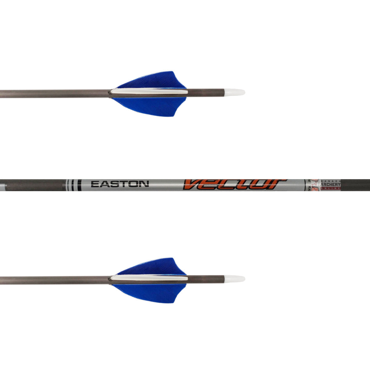 Easton 4mm Vector Arrow with Feather Fletching - High Performance Carbon Arrows for Target Shooting & Hunting | Perfect for Outdoor Sports & Archery Competitions