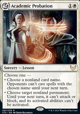 Strixhaven: School of Mages Academic Probation Promo Pack - MTG Magic The Gathering Collectible Cards for Game Night & Tournaments