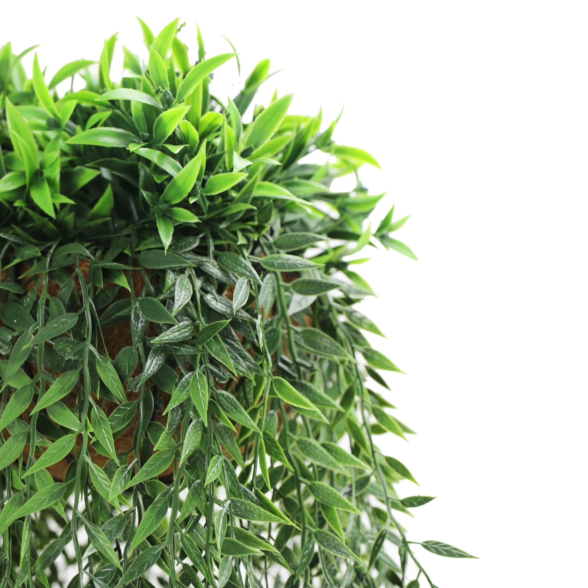 Premium UV-Resistant Hanging Fern Basket - 35cm x 140cm Indoor/Outdoor Plant Holder for Patio, Balcony & Garden Decor