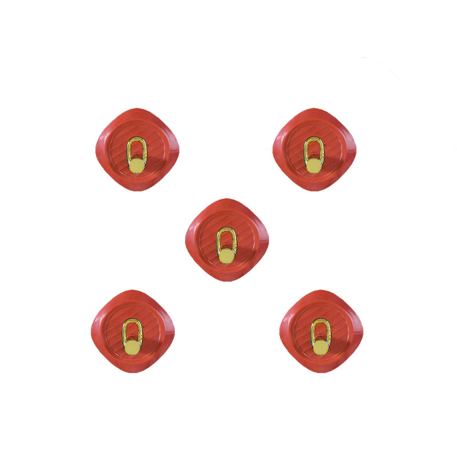 Strong Self Adhesive Hooks Heavy Duty - Waterproof Wall Hooks for Hanging in Office, Bathroom, Kitchen & Home - Perfect for Organizing Towels, Keys, Coats & Decorations