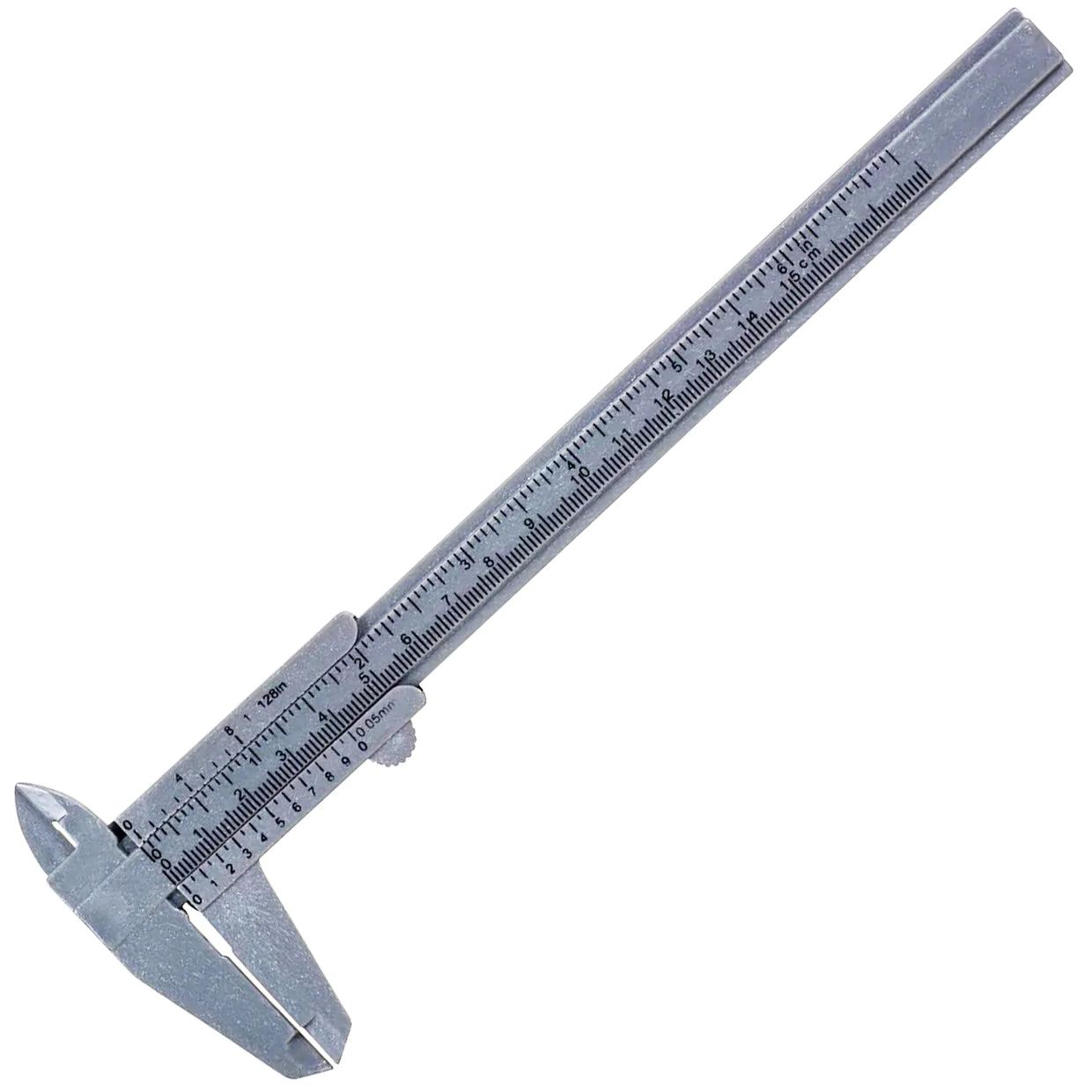 6-Inch Plastic Digital Caliper with Inch/Metric Conversion - 0.001mm/0.01mm High Precision Measurement Tool for DIY, Jewelry Making, and Engineering Projects