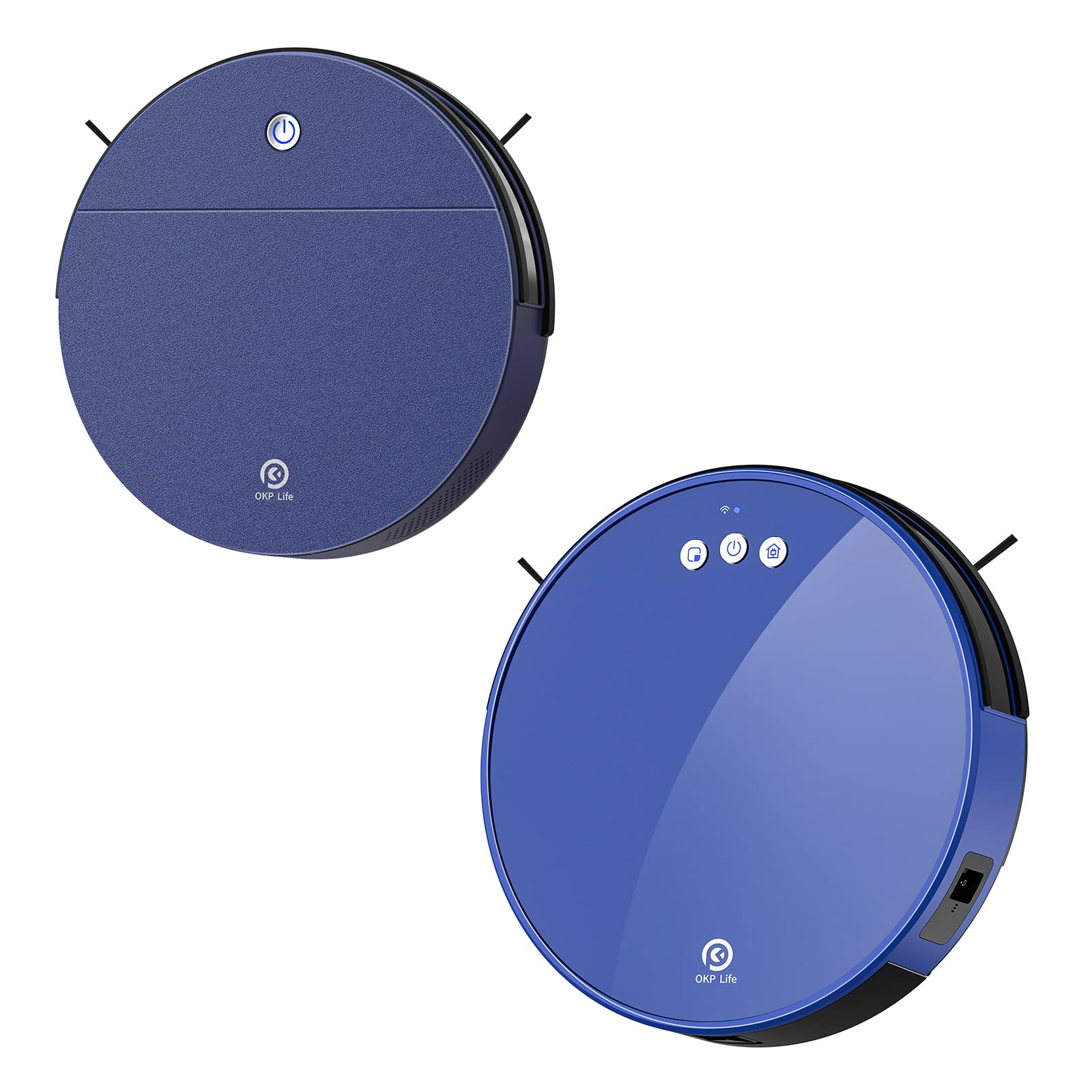 OKP Robot Vacuum Cleaner with Smart Mapping, Self-Charging - K3 & K8 Series for Hardwood Floors & Pet Hair - Perfect for Smart Homes & Busy Families