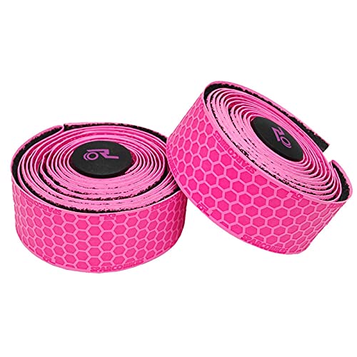 MANKUO Premium PU Honeycomb Bike Handlebar Tape - Anti-Slip, Sweat-Absorbent, Durable Road Bicycle Grip for Enhanced Comfort and Control | Perfect for Road Bikes, Commuting, and Long-Distance Cycling