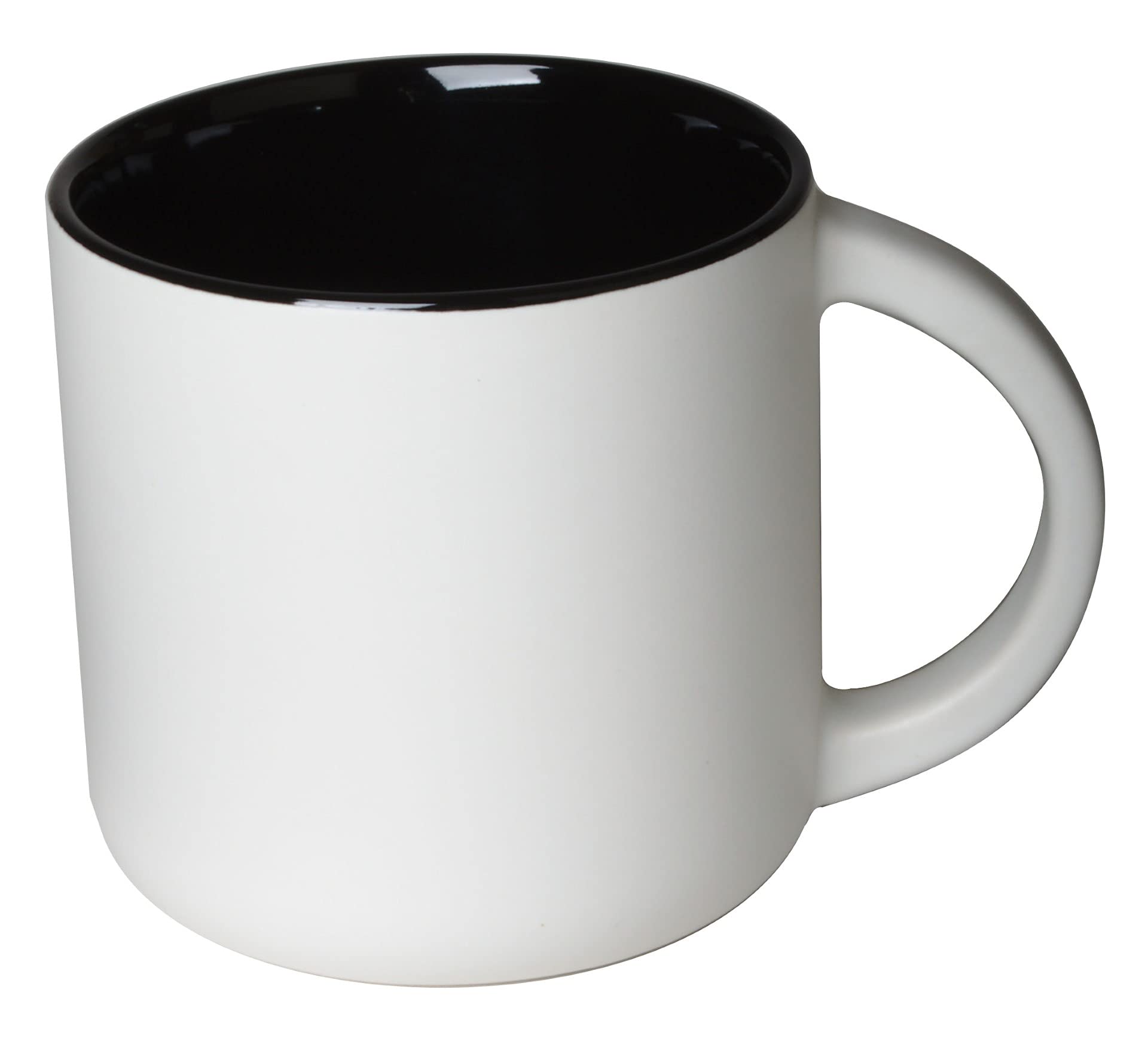Smart Go - Sedona Ceramic Mugs (36 Count Bulk Pack) - 14oz Black Coffee Cups for Office, Restaurant & Home Use - Durable Drinkware for Hot & Cold Beverages