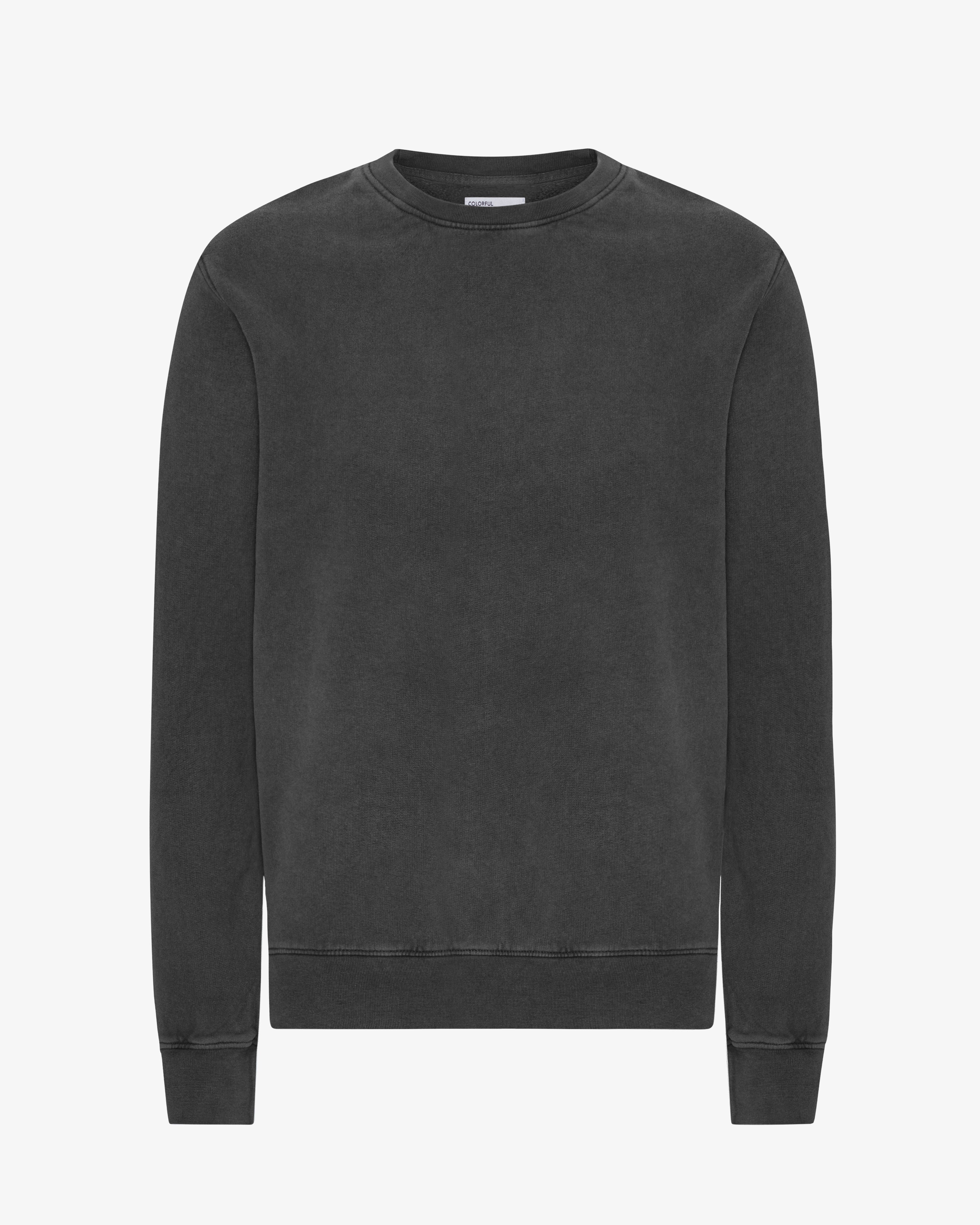 Classic Organic Cotton Crew Neck T-Shirt for Men - Faded Black - Soft & Comfortable Casual Wear for Everyday Use