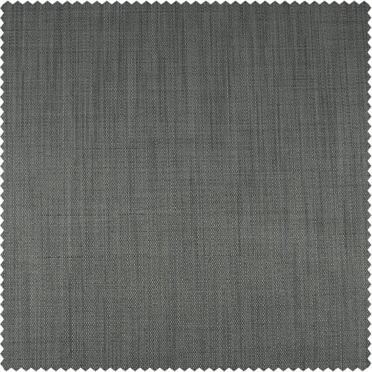 Pebble Grey Textured Italian Faux Linen Fabric Swatch - Perfect for Upholstery, Curtains & Home Decor Projects