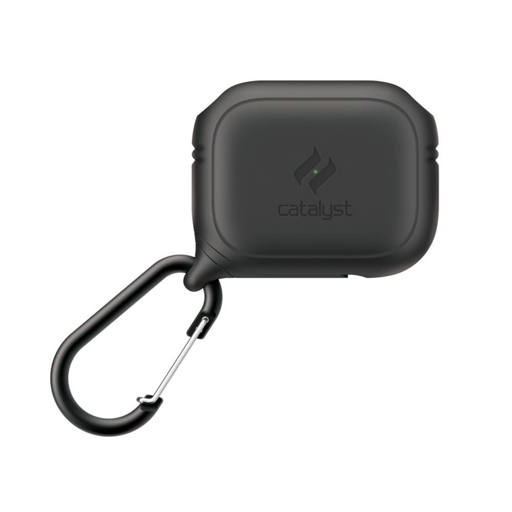 Catalyst Waterproof Case for AirPods Pro (1st & 2nd Generation) - Shockproof & Dustproof Protective Cover - Perfect for Swimming, Hiking & Outdoor Adventures (Black)