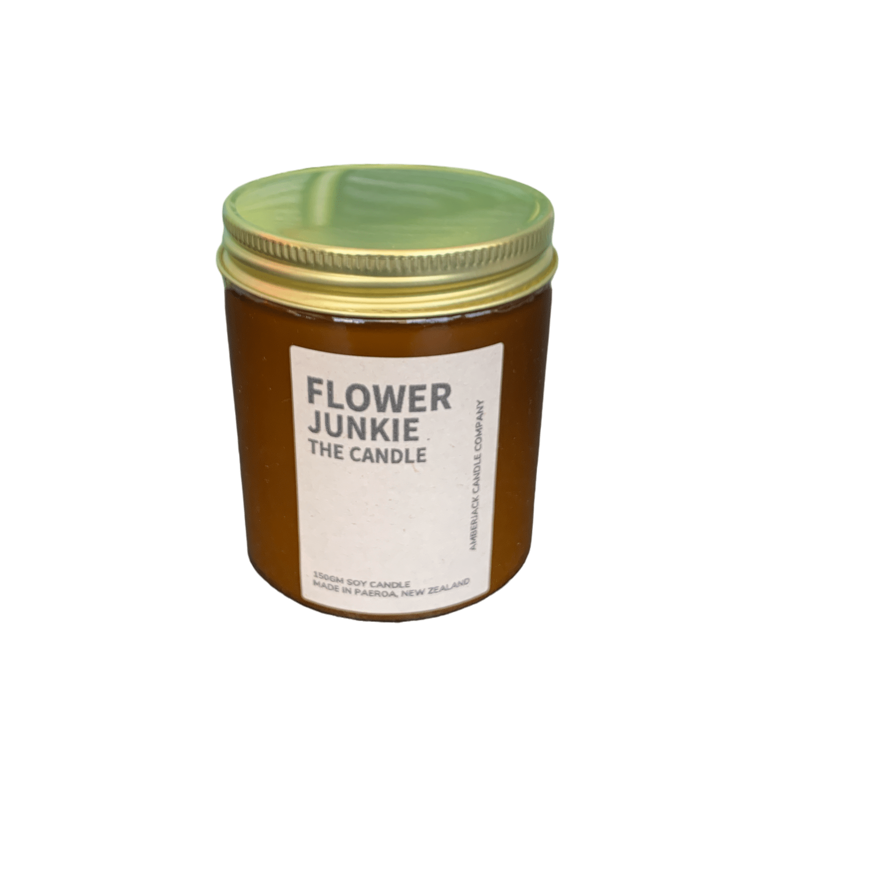 Flower Junkie Soy Candle - Small Scented Candle for Home, Relaxation & Aromatherapy | Perfect for Bedroom, Bathroom & Gift Giving