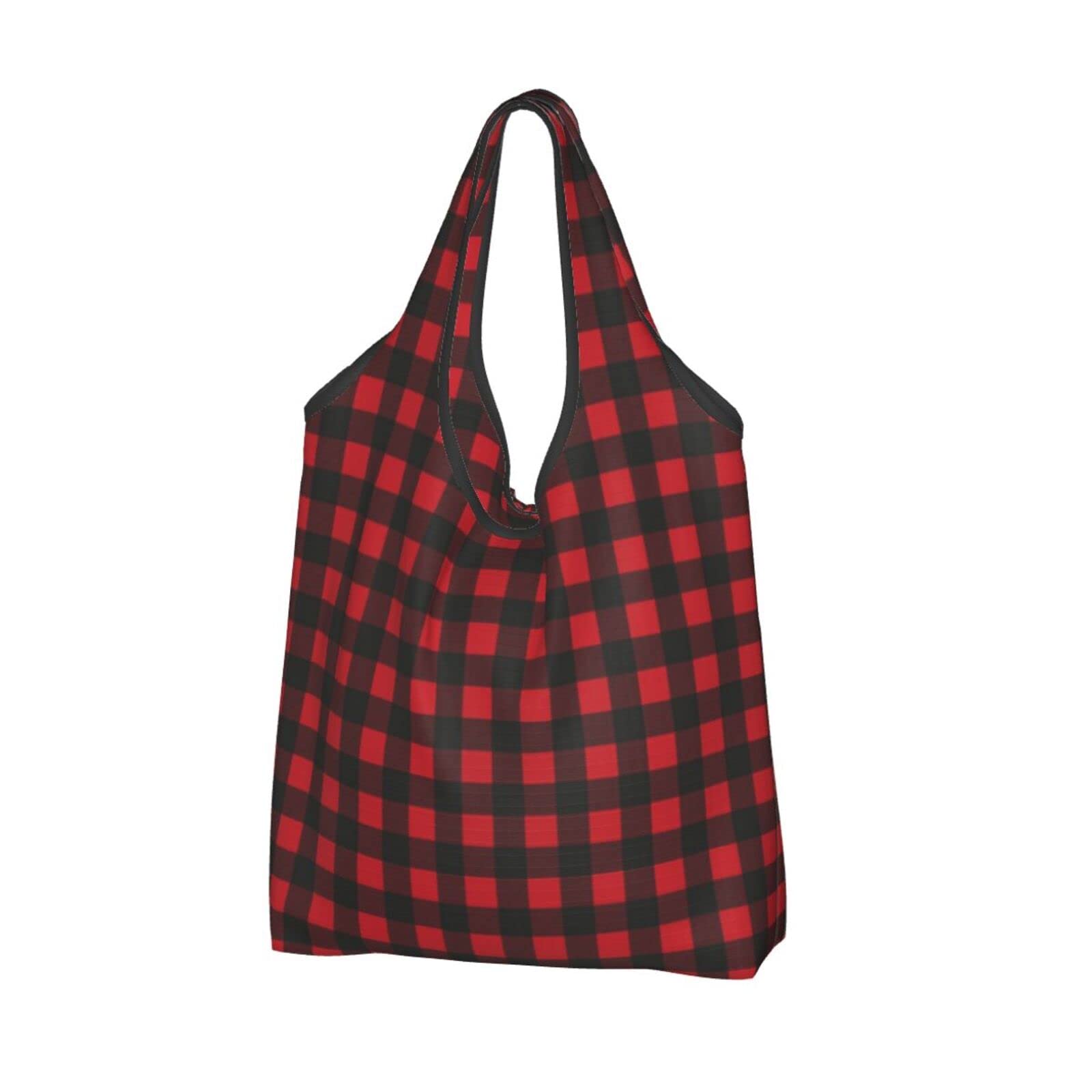 Eco-Friendly Reusable Shopping Bags - Foldable, Large Grocery Tote with Shoulder Strap - Washable, Durable & Waterproof Storage Bags for Groceries, Travel, Beach & Everyday Use