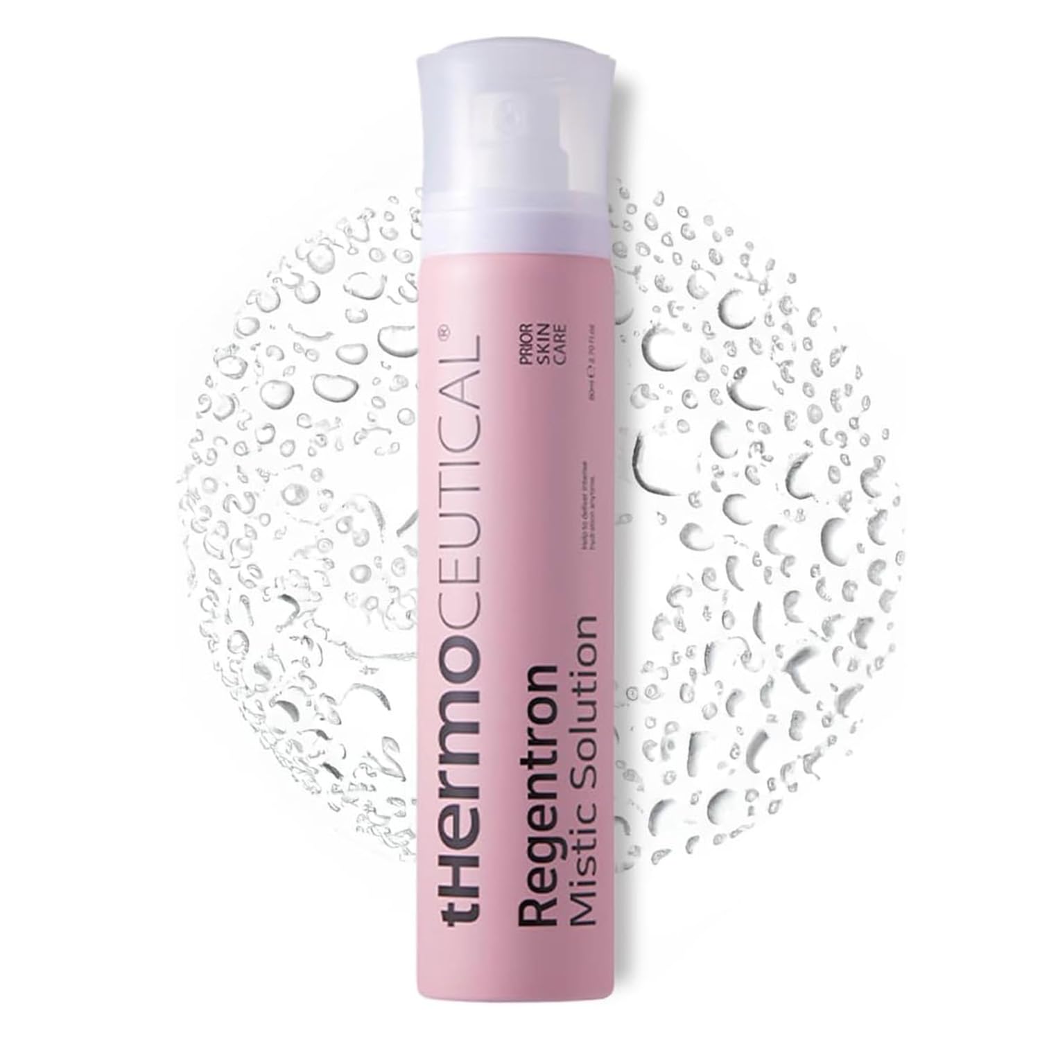 Thermoceutical Regentron Mistic Solution - Hydrating Face Mist Spray with Aquaporin Activation, Concentrated Essence for Refreshing & Soothing Skin Care, Natural Glow, 2.7 fl.oz - Perfect for Daily Skincare Routine, Travel & On-The-Go Hydration