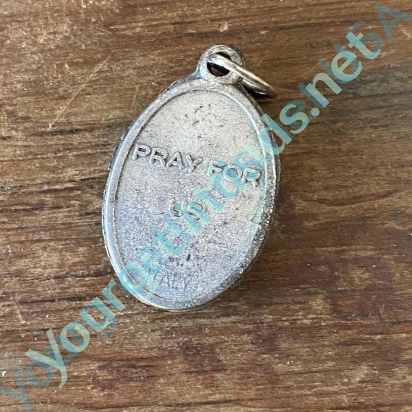 St. Therese Little Flower Catholic Devotional Metal Pendant - Religious Jewelry for Prayer & Faith Inspiration