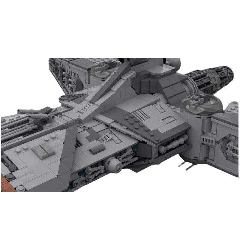 3065pcs MOC 90371 UCS Pelta-Class Strike Frigate Building Blocks - Star Wars Republic Gunship Model Kit for Adults & Collectors | Perfect for Display, Gifts & DIY Projects