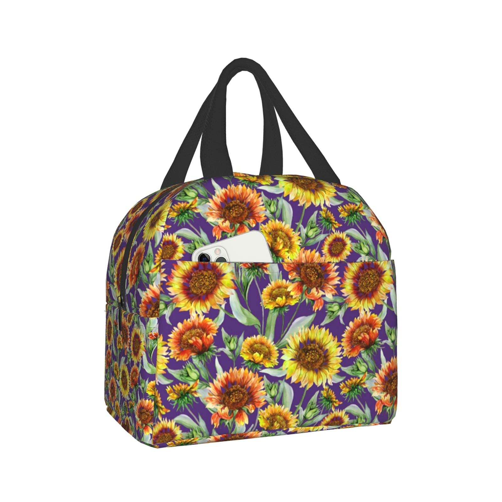 Women's Insulated Lunch Tote - Waterproof Thermal Cooler Bag for Work, Picnic & Beach