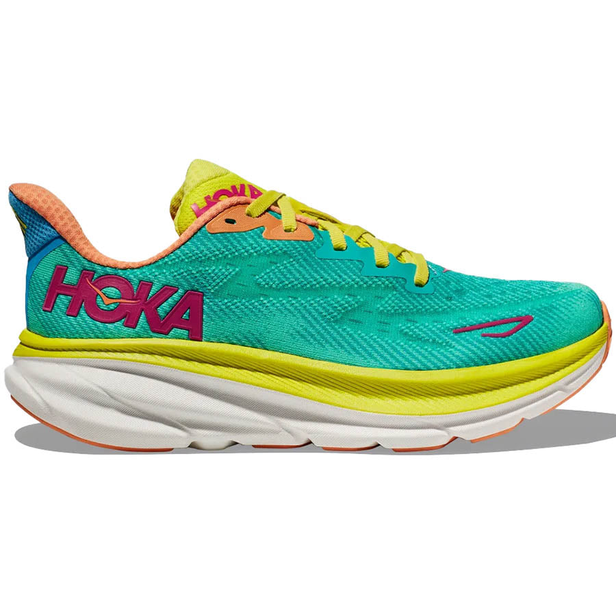 HOKA Women's Clifton 9 Running Shoes - Lightweight Cushioned Sneakers for Road Running, Jogging & Gym Workouts