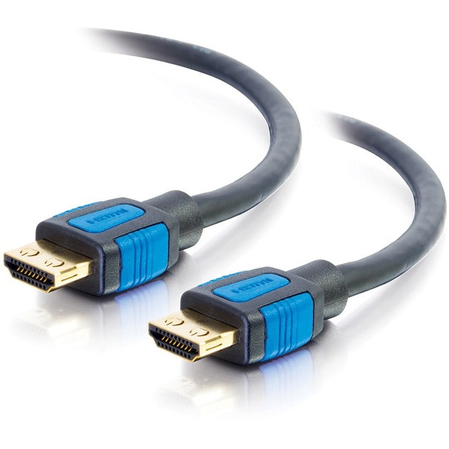 12Ft High Speed HDMI Cable 4K 60Hz HDR with Gripping Connectors - Ultra HD 12 Foot HDMI 2.0 Cord for Gaming, Home Theater, TV & Streaming Devices