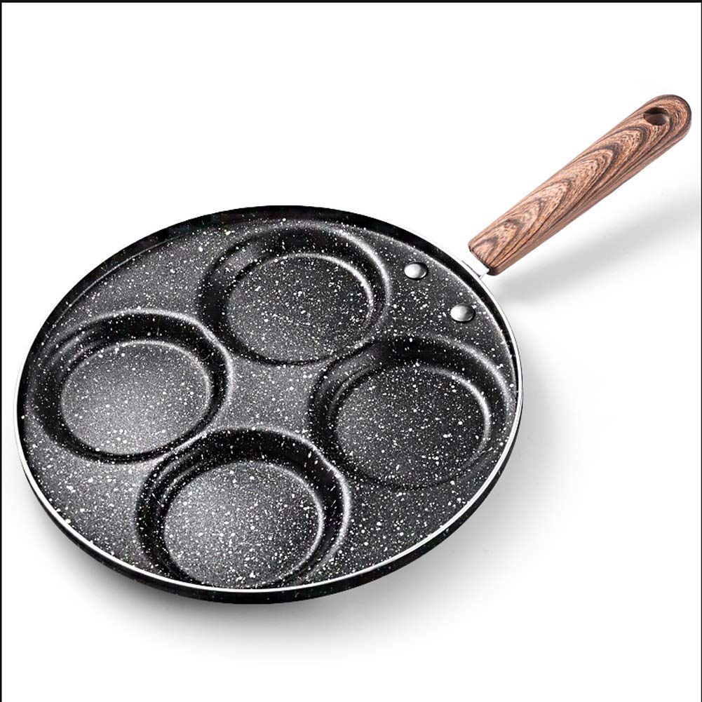 Non-Stick Multi-Function Household Frying Pan - 10 Inch Maifanshi Omelette Cooking Pot with Lid for Eggs, Pancakes & Stir Fry | Perfect for Breakfast, Camping & Home Kitchen Use
