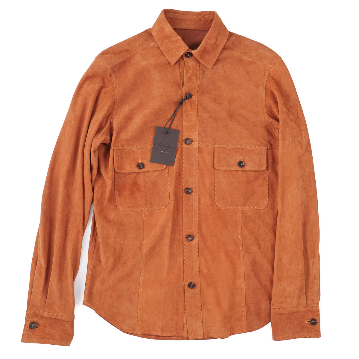 Rugged Unlined Suede Shirt Jacket for Men - Lightweight Casual Outerwear for Fall & Spring - Perfect for Outdoor Adventures, Date Nights, and Weekend Getaways