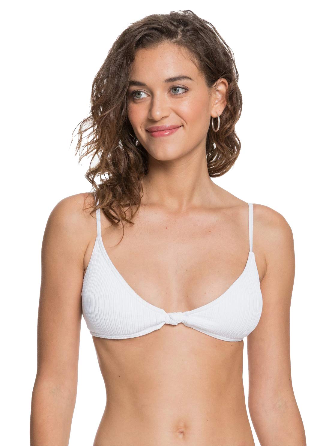 Roxy Women's Stay Golden Tri Bralette Bikini Top - Comfortable Swimwear for Beach, Pool & Surfing | Adjustable Straps & Soft Fabric
