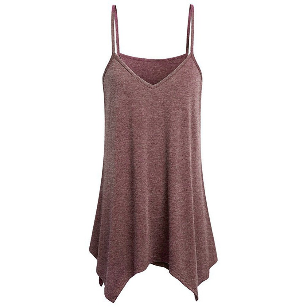 Women's Banded Tops - Loose V-Neck Cami Tank Tops & Summer Blouses | Casual Wear, Beach Outfits, Layering Essentials