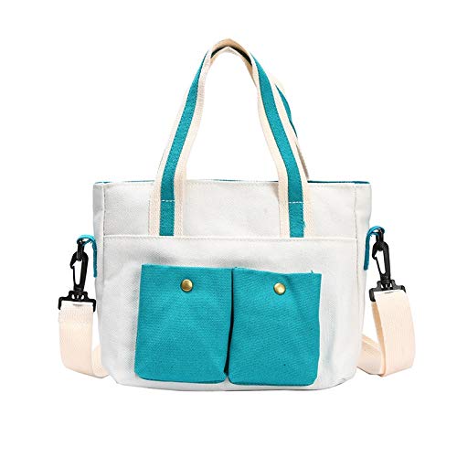 Stylish Canvas Hobo Shoulder Bag for Women - Casual Messenger Tote for Shopping, Beach & Daily Use (Green)