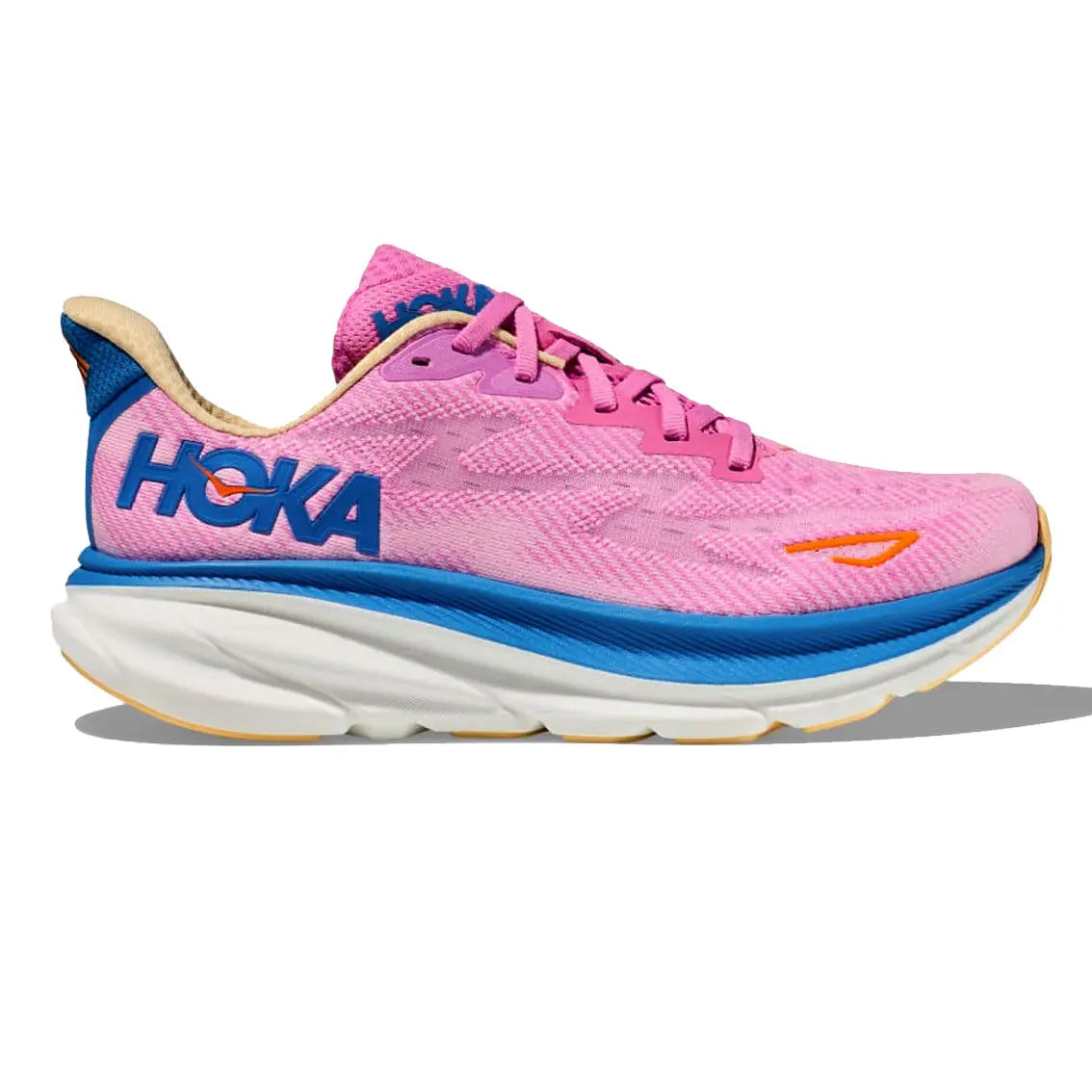 HOKA Clifton 9 Women's Running Shoes - Lightweight Cushioned Sneakers for Road Running, Jogging & Walking - Comfortable Athletic Shoes for Women