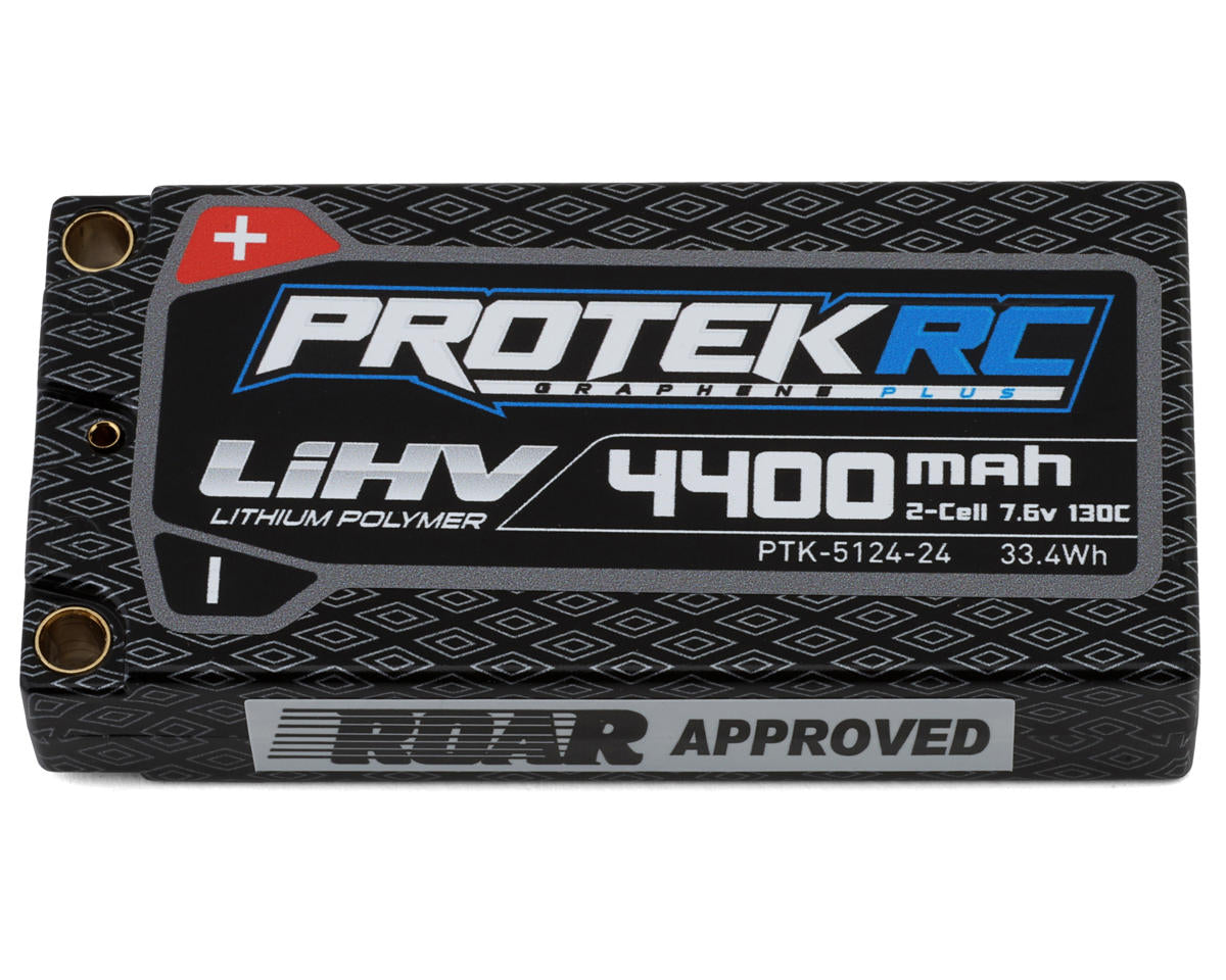 2S 7.6V HV ULCG Shorty LiPo Battery - 130C 4400mAh High Performance RC Car Battery for Racing, Drone & RC Models | Fast Charging & Long Lasting Power