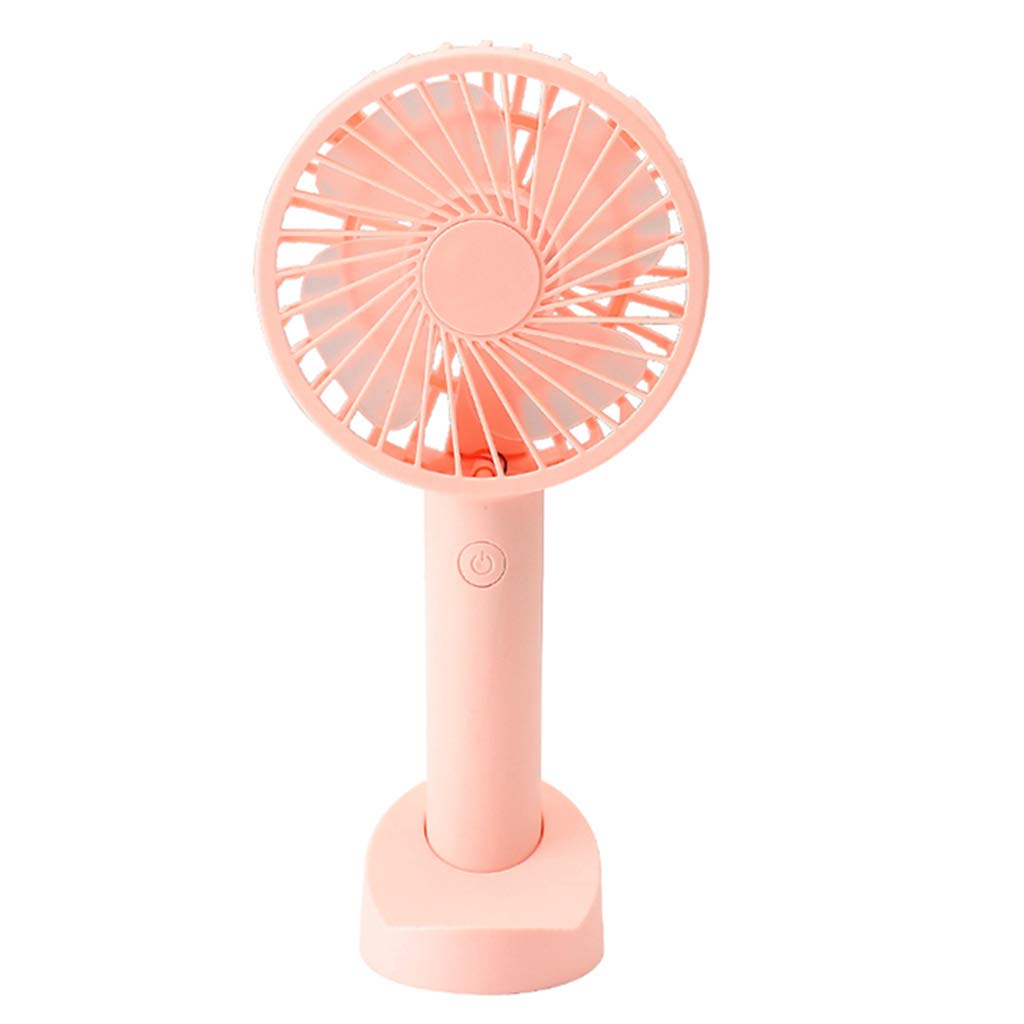 Portable USB Rechargeable Mini Fan - Handheld Small Electric Fan for Office, Dorm, Bedside & Desktop | Quiet Cooling for Students, Work & Sleep