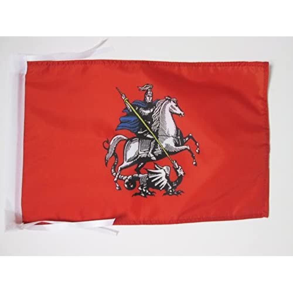 Russia Moscow Flag 18x12 in - Small 30x45cm Banner for Decor & Events
