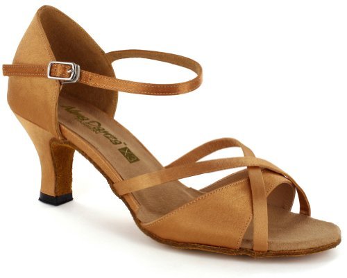 AlmaDanza Women's Latin Dance Shoes A274001 - Professional Ballroom Salsa Tango Shoes for Women - Perfect for Dance Competitions, Performances & Practice