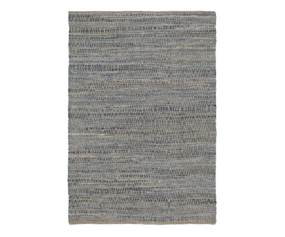 Karastan Ross Denim Rug - Premium Handmade Cotton Denim Area Rug for Living Room, Bedroom & Home Decor - Stylish & Durable Floor Covering
