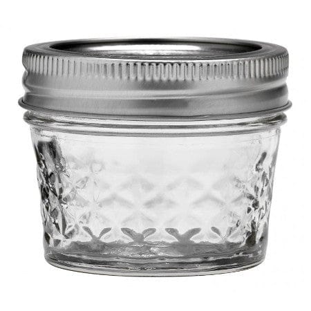 Ball Mason Regular Mouth Jar 130ml 4oz - Airtight Glass Canning Jars for Preserves, Pickles & DIY Crafts | Perfect for Home Canning, Storage & Gift Giving