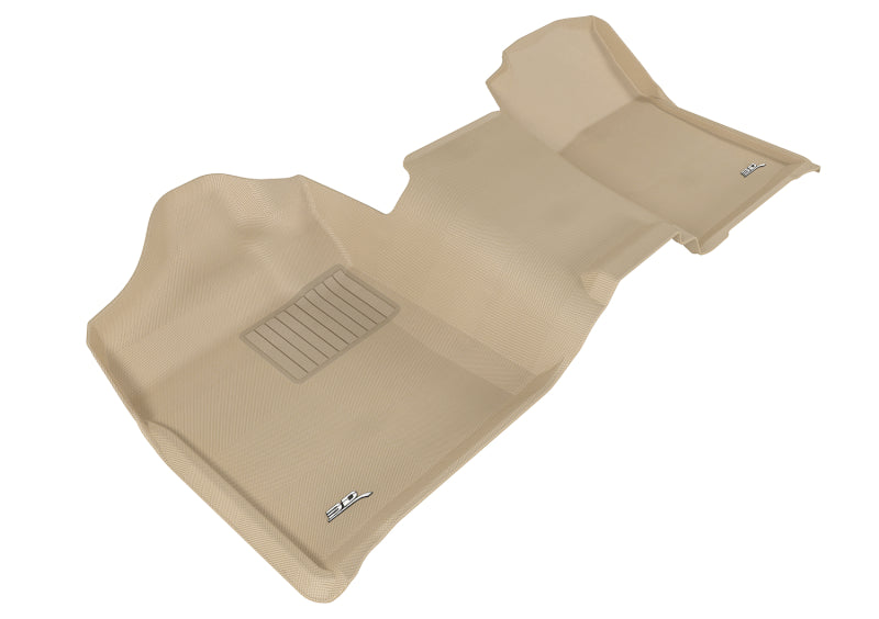 3D MAXpider Kagu Custom Fit Floor Mats for 2007-2013 Chevrolet Silverado & GMC Sierra Regular Cab (1st Row) - Premium All-Weather Protection, Non-Slip Design - Perfect for Trucks, Off-Roading & Daily Commuting
