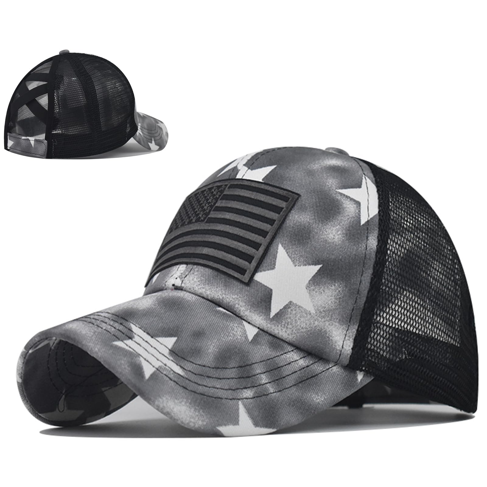 Stylish Women's Ponytail Baseball Cap - Fashionable High Messy Bun Dad Hat for Outdoor Activities, Sports & Casual Wear
