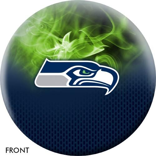 Official NFL Seattle Seahawks Bowling Ball - Team Logo Design for Sports Fans & Collectors - Perfect for Bowling Leagues, Game Day Parties & Gifts