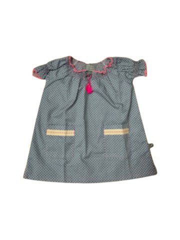 Little Dog Laughed Short Sleeve Baby Dress for Girls 6-12 Months - Perfect for Playdates, Parties & Photo Shoots