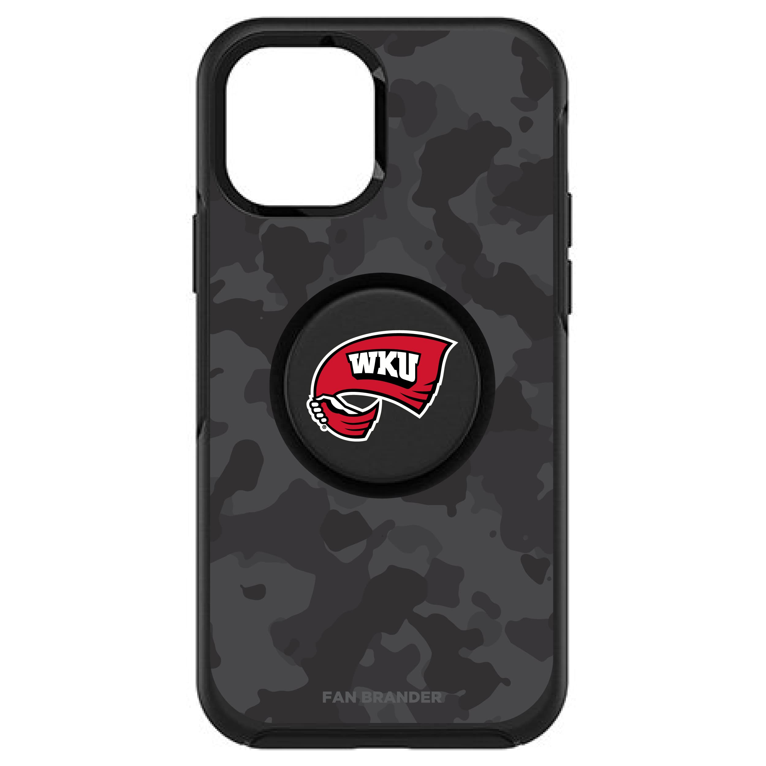 NCAA Licensed OtterBox Phone Case with PopSocket & Urban Camo Design - Durable Protection for iPhone & Samsung (Perfect for College Fans & Outdoor Enthusiasts)
