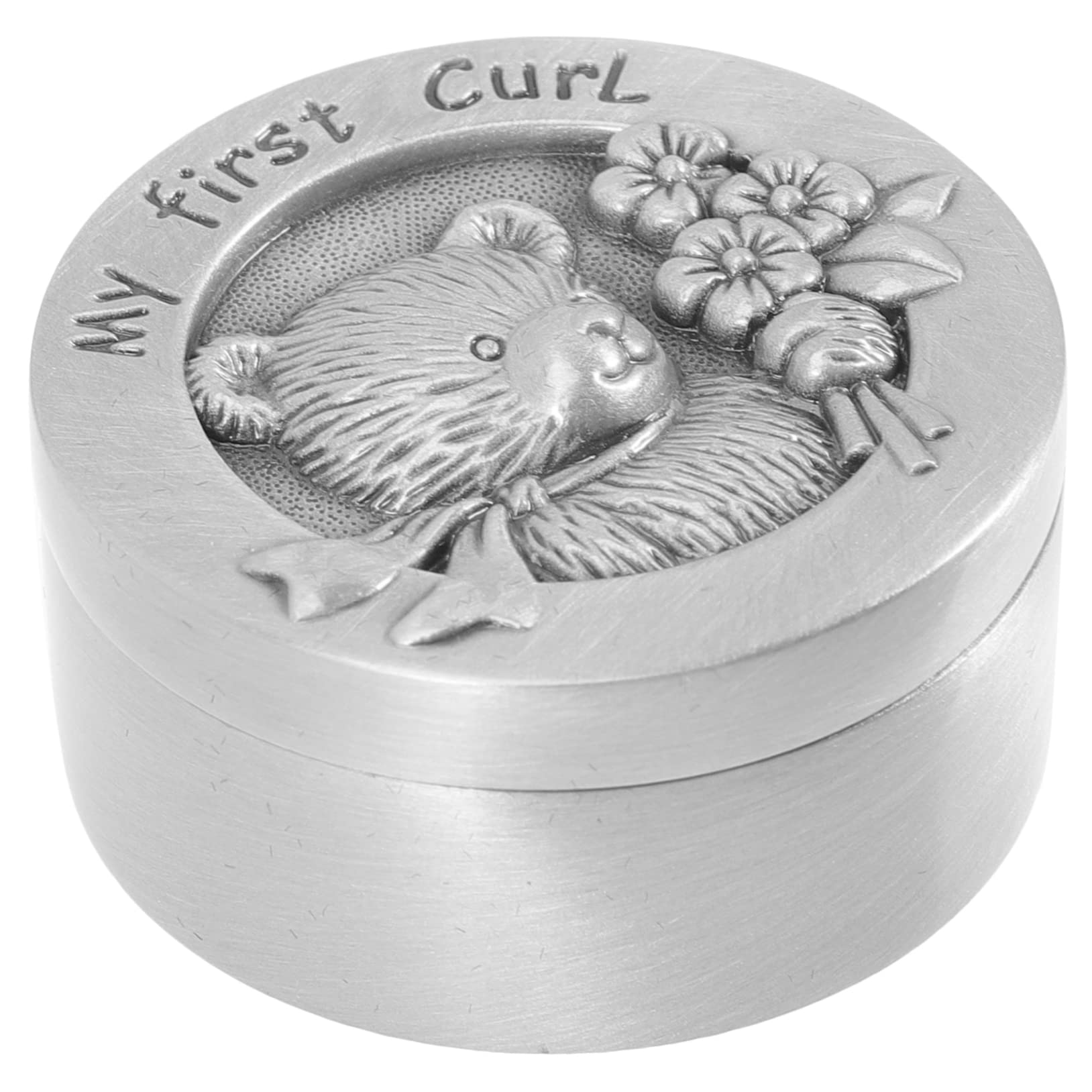 BIUDECO Stainless Steel Baby Teeth Keepsake Box - Lanugo Collection Box for First Birthday Gifts, Baby Shower & Memory Preservation