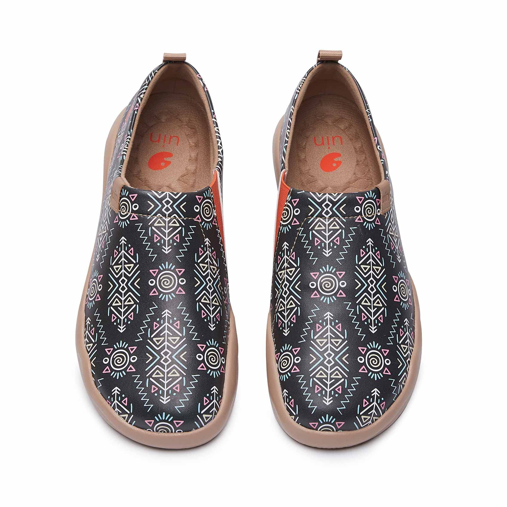 UIN Women's Slip-On Walking Shoes - Lightweight Travel Loafers with Microfiber Upper - Comfortable Casual Sneakers for Women - Perfect for Travel, Work & Everyday Wear