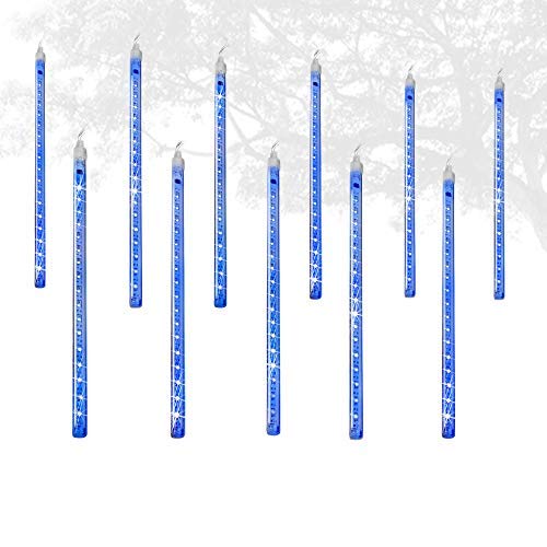 AKNMSOY LED Meteor Shower Lights - 8 Tubes Waterproof Christmas Decor for Outdoor Party Wedding Halloween