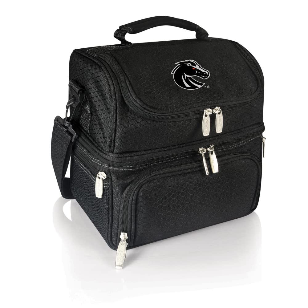 PICNIC TIME NCAA Nebraska Cornhuskers Insulated Lunch Bag with Picnic Set - Portable Cooler Lunch Box for School, Work, Picnics & Outdoor Activities
