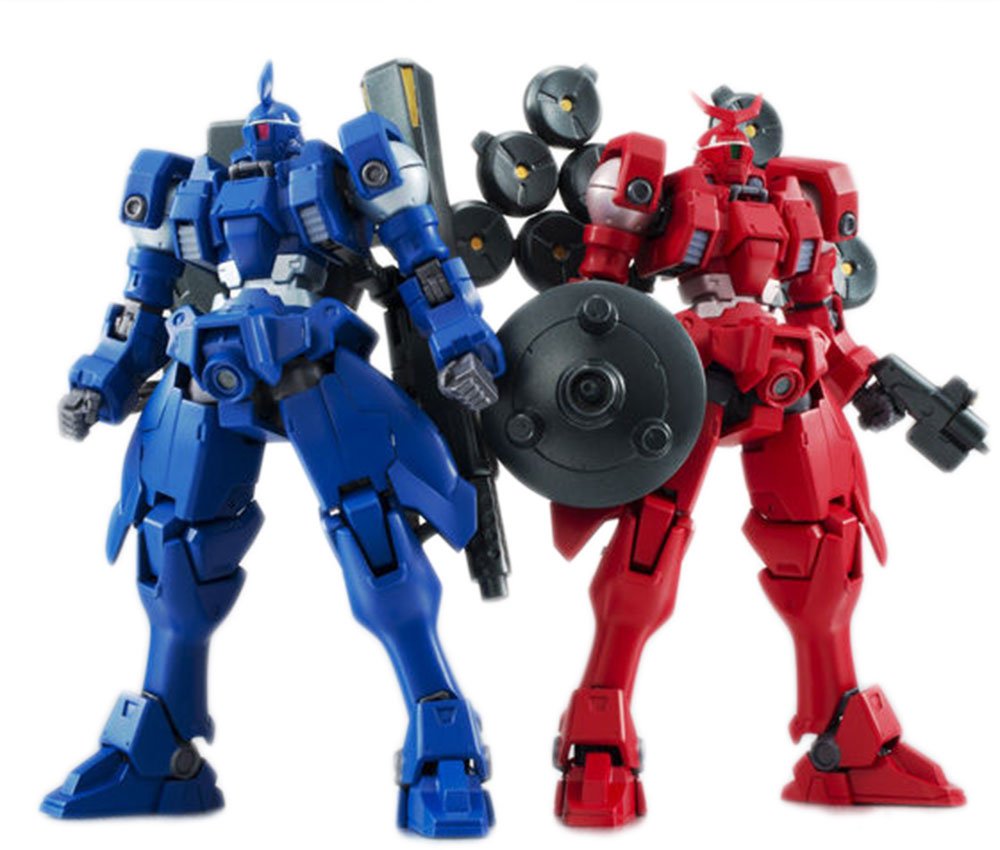 Bandai Robot Damashii [Side MS] New Mobile Report Gundam Wing Action Figures - Vayeate & Mercurius Twin Pack for Collectors | Perfect for Anime Fans, Model Displays & Gundam Battle Scenes