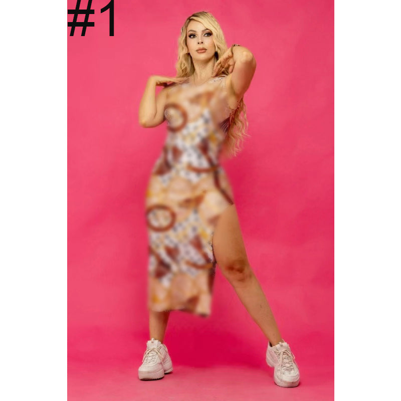 Sexy Split Hip Dress - Elegant Bodycon Party Dress for Women | Perfect for Night Out, Club Wear & Date Night