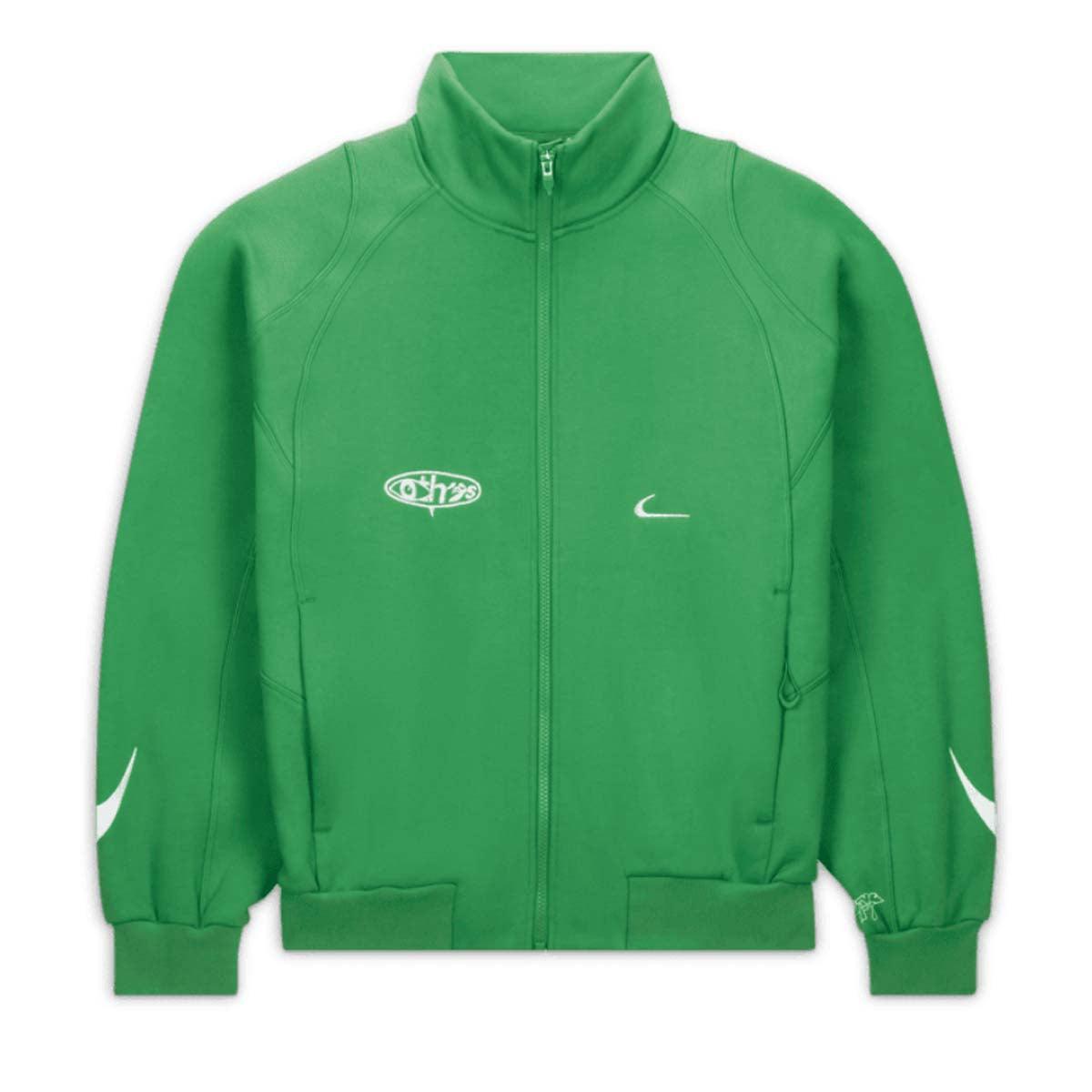 Off White™ Track Jacket - Kelly Green Athletic Jacket for Men & Women | Lightweight Running Windbreaker for Jogging, Gym & Streetwear Fashion