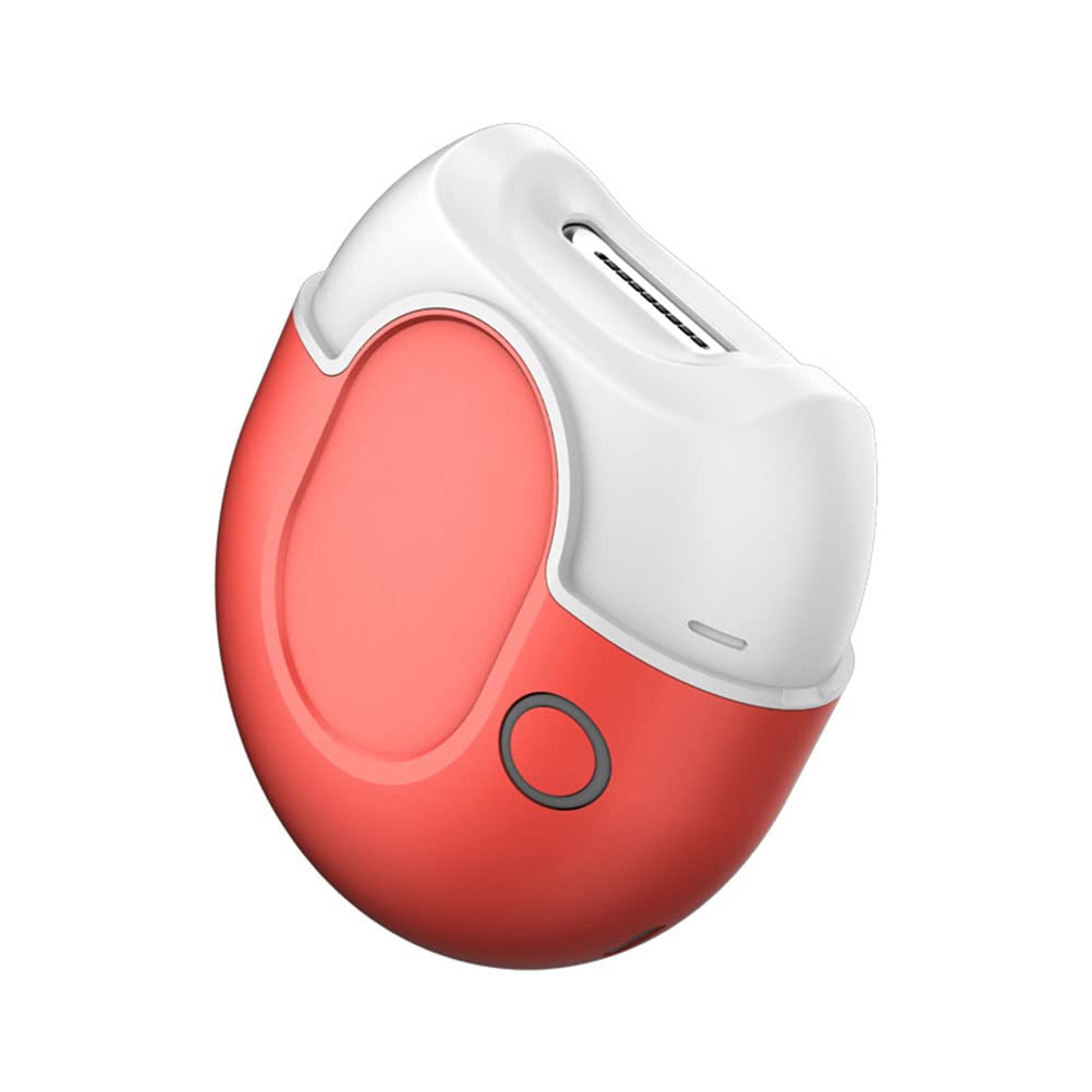 Tenglang Electric Nail Clipper - Automatic Nail Trimmer with Storage Box for Toenails & Fingernails, Rechargeable Manicure Pedicure Tool (Red) - Perfect for Home, Travel & Salon Nail Care